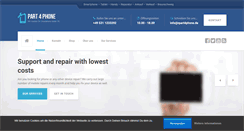 Desktop Screenshot of part4phone.de
